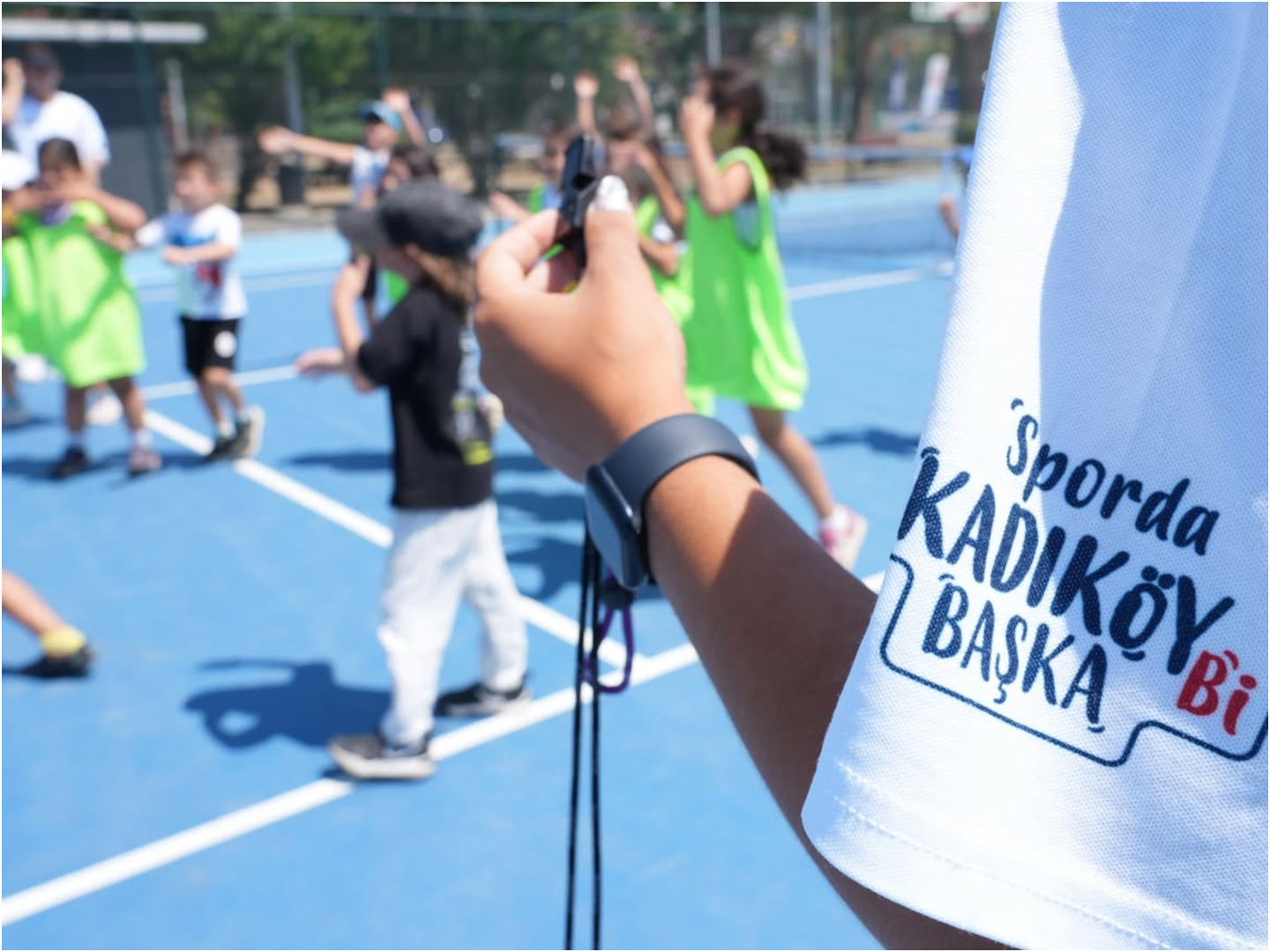 Çocukların yazı sporla geçti